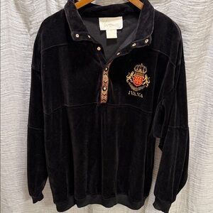 Black Velvet Embroidered Women's Jacket